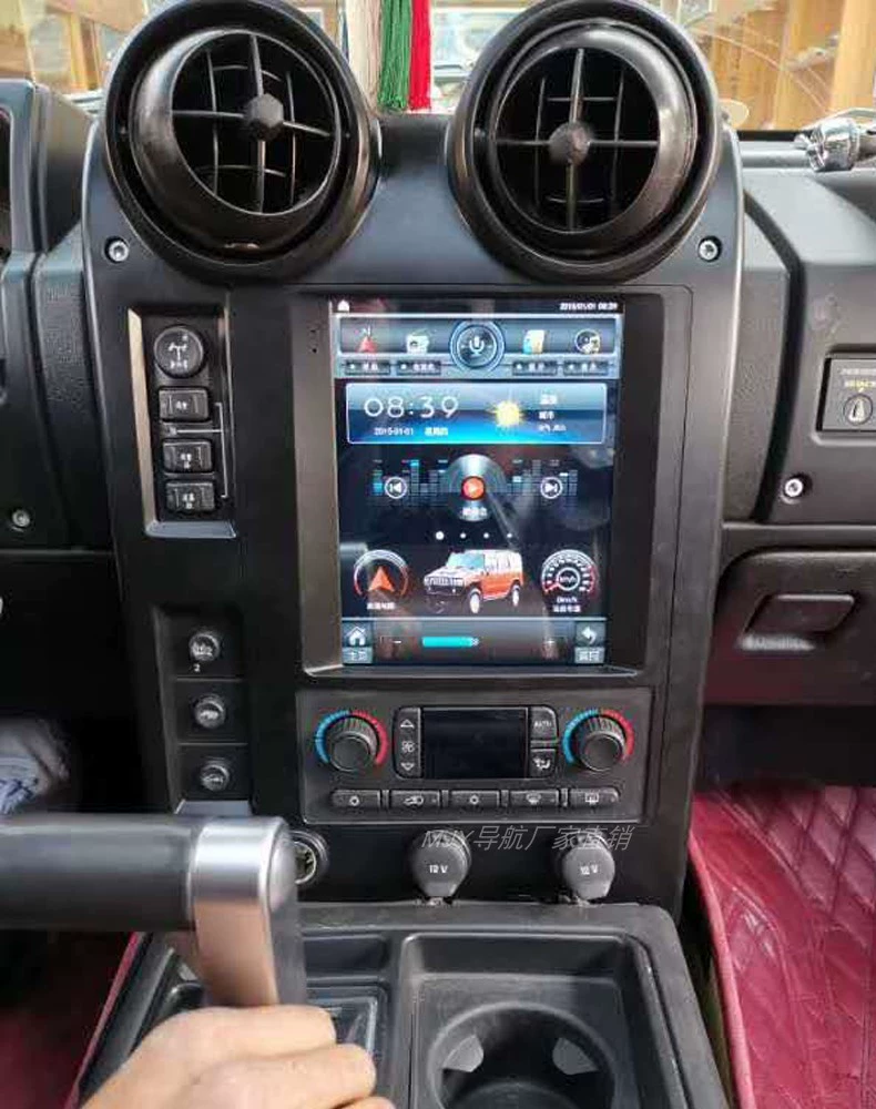 Подходит для Hummer H2 2002-2007 Android 10,4-дюймовый навигатор с большим экраном Hummer CarPlay навигация