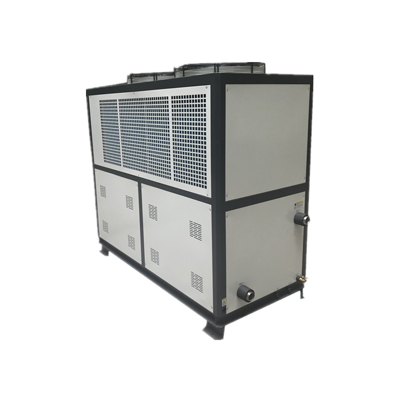 德玛克厂家直销高频焊接制冷用冷水机辊筒行业25匹风冷式冷水机