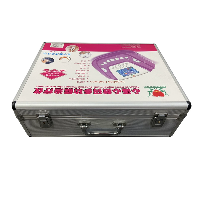 Ручной ящик для инструментов Ударная Волна из алюминиевого сплава чертеж коробки и настройка образца