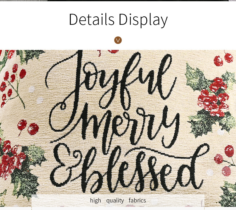 160g Weight Christmas Festival Christmas Couch & Sofa Decor 11