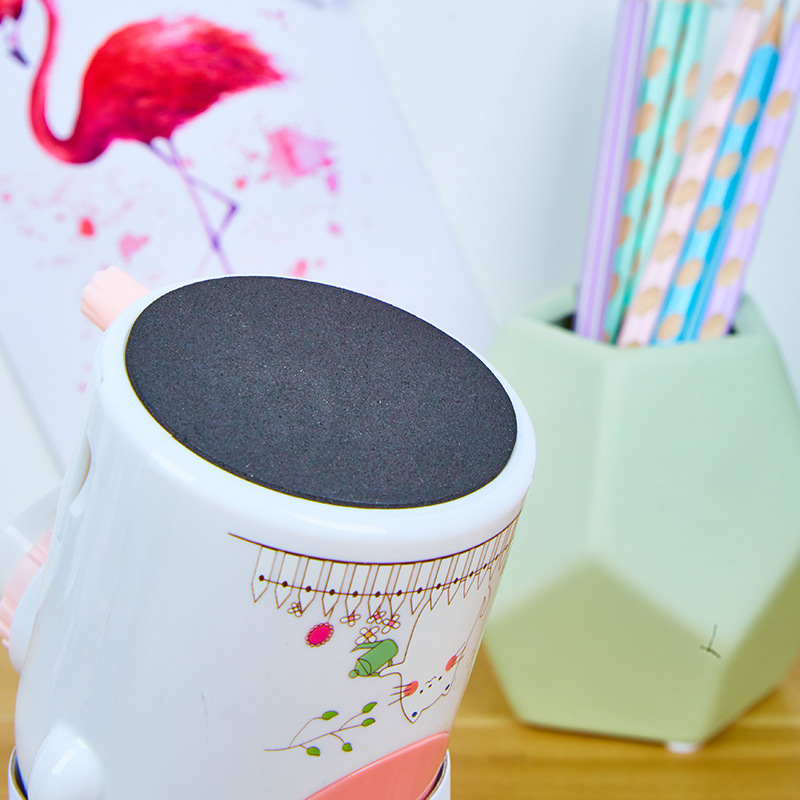 7807 pequeños renos automática pluma sacapuntas simple dibujos animados mano sacapuntas moda papelería creativa