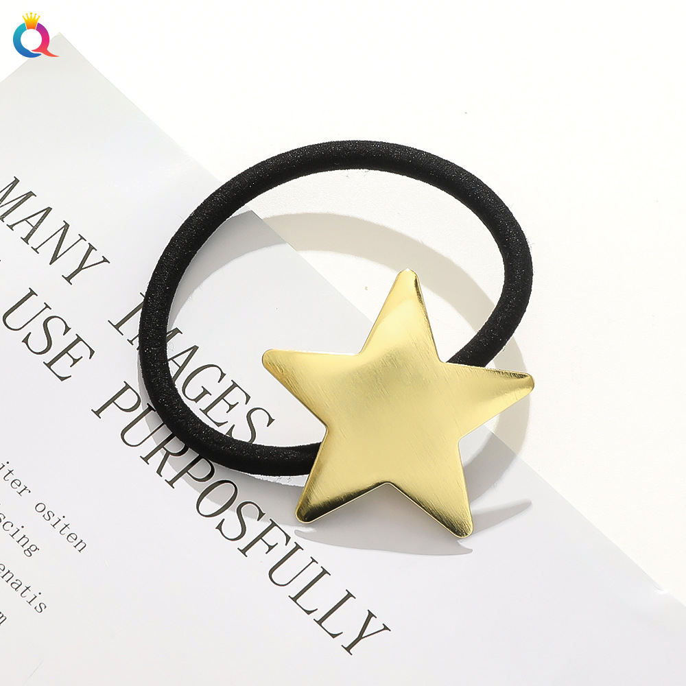 Women's Simple Style Classic Style Commute Geometric Star Iron Hair Tie display picture 8