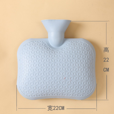 加厚PVC注水熱水袋非矽膠橡膠暖水袋灌水充熱水的暖手寶防漏