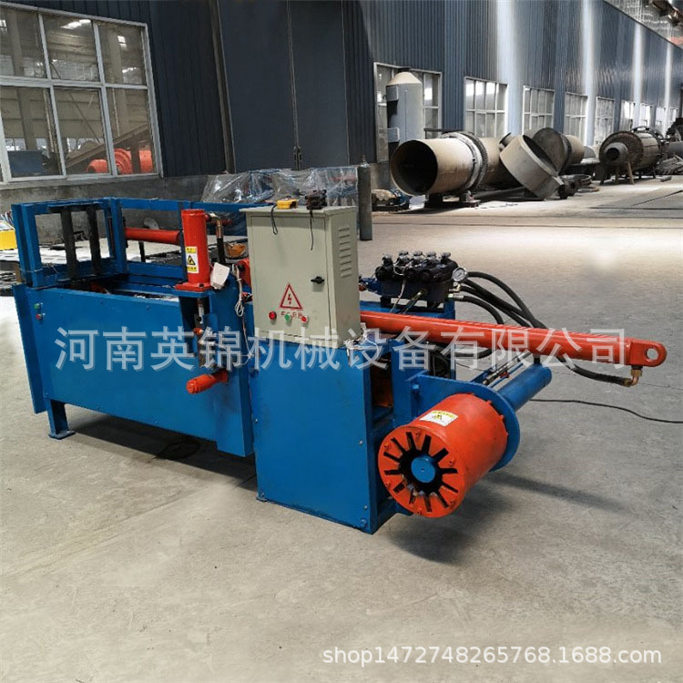 液压铜包拔丝机 废旧电机转子拆切一体拔铜机 转子线圈拆解设备