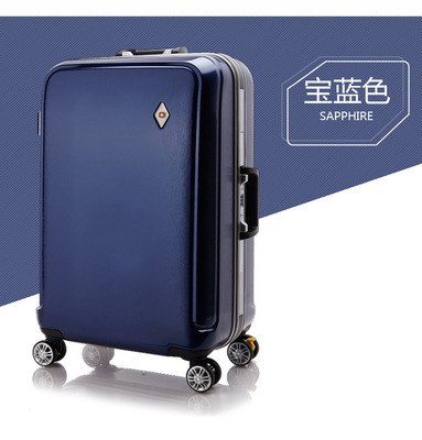 拉杆箱厂家定制全铝镁合金拉杆箱铝框行李箱登机旅行箱工具箱批发|ms