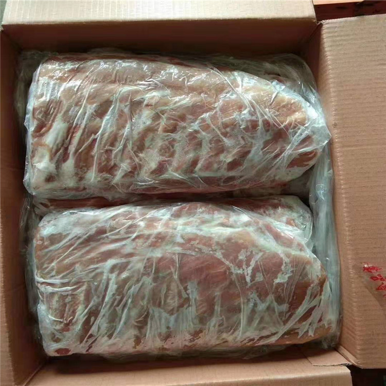 厂家供应批发冷分割冷冻猪肉产品 冻猪猪肋排 量大从优