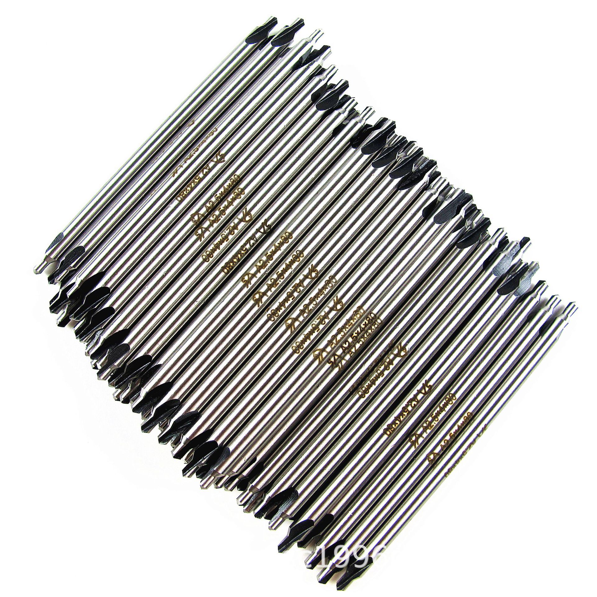 四川天虎非标中心钻/川工加长中心钻：A2.5×4×80