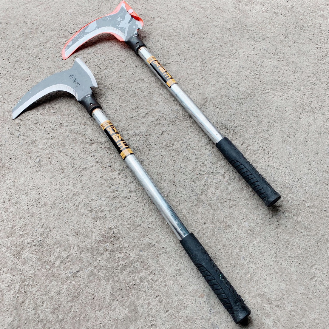 双砍王长柄砍镰    砍苞米杆   双刃砍镰    多用砍镰刀