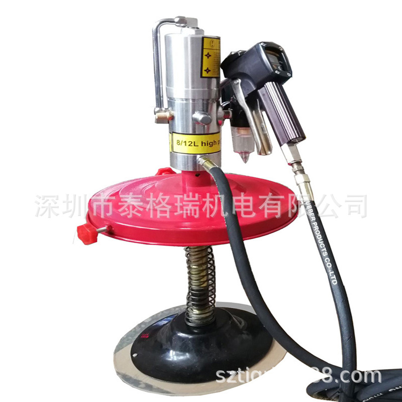 计量黄油加注机 气动润滑脂加油机 数显黄油泵黄油枪 气动黄油机