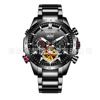 New product Senors Douyin fashion waterproof steel belt multi -functional mechanical watch