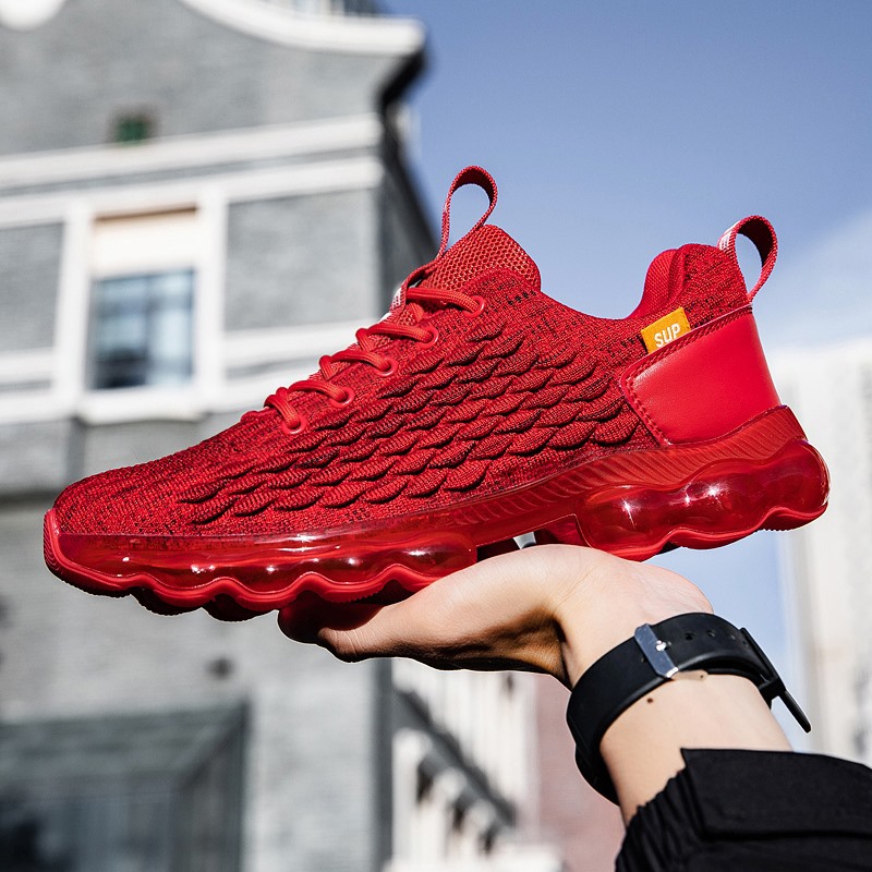 Herren Sneakers mit Polsterung, Wanderschuhe, Trainingsschuhe, Mesh-Outdoor-Schuhe_voghion.com