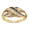 Wedding ring, jewelry, accessory, wish, suitable for import, three colors, European style