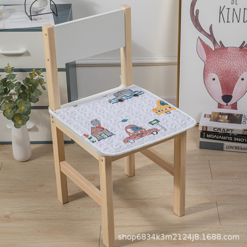 厂家直销纯棉椅子垫坐垫学生凳子垫办公椅垫餐椅垫防滑家用批发