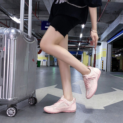 2020夏季新款透气小白鞋女学生韩版百搭平底跑步板鞋女休闲鞋批发|ru