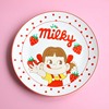 Cartoon strawberry, cute coffee ceramics for beloved