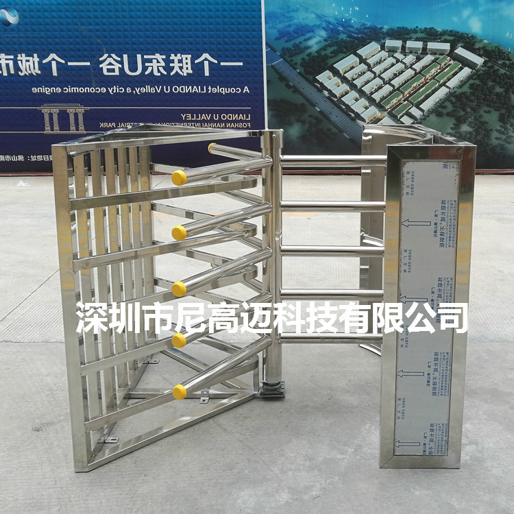 超市单向入口旋转门闸,吉林辽宁景区出口半高手推栅栏单向门厂家-阿里巴巴