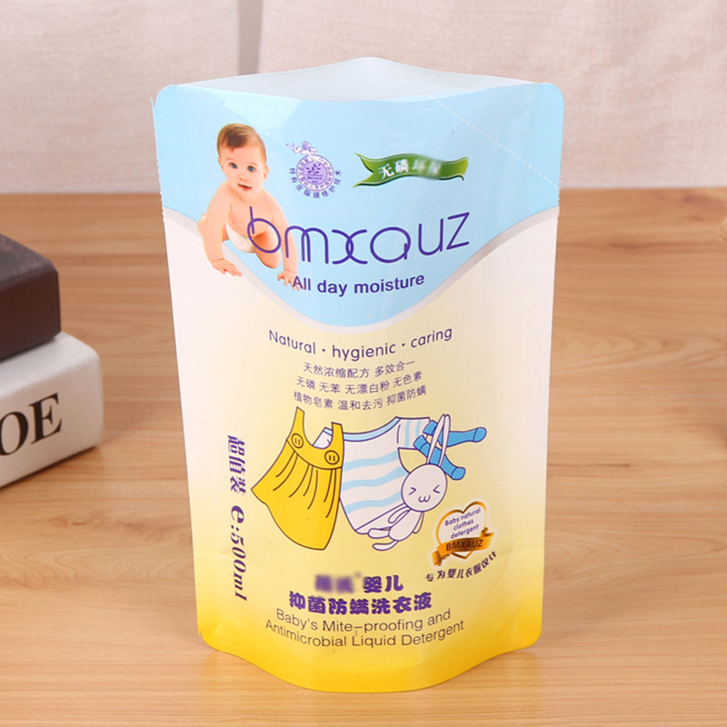 洗衣液包装袋定制500毫升液体密封袋自立塑料复合袋|ru