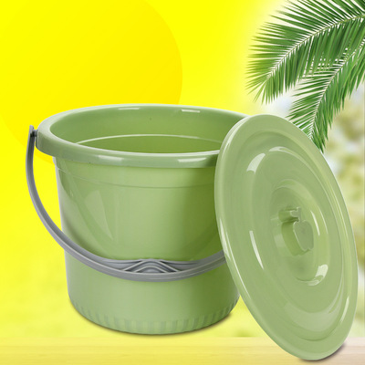 厂家批发家用手提加厚便携式洗车桶水桶学生桶多用钢化桶塑料水桶|ms