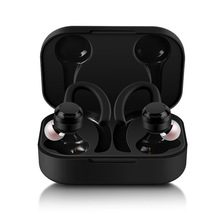 一件代發TWS藍牙運動耳機入耳式廠家私模無線耳機5.0掛耳式耳機