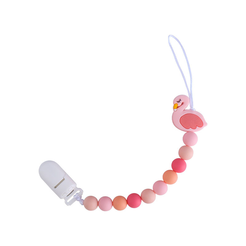 Explosivo bebé suministros plástico chupete clip bebé calmante silicona animal coche juguete mordedor cadena