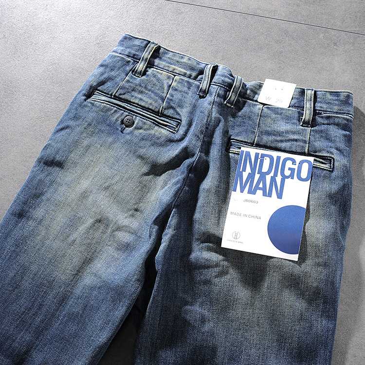 DEESMANC and CO autumn/winter new American heavy wash men's jeans young men's trousers 332 28
