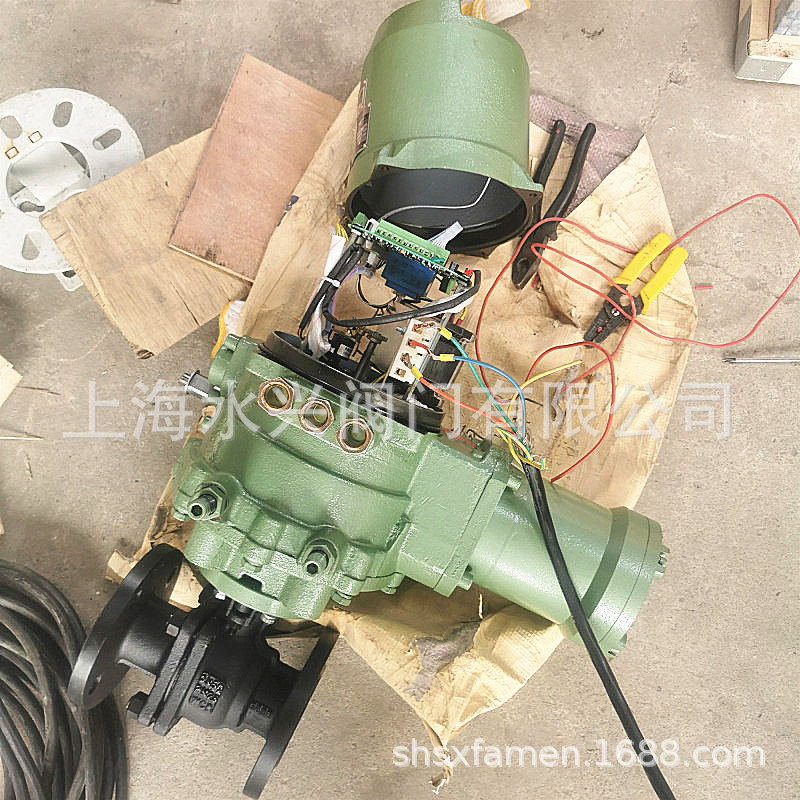 MKQ941F-64C本安型智能一体化矿用电动球阀 矿用电动法兰球阀