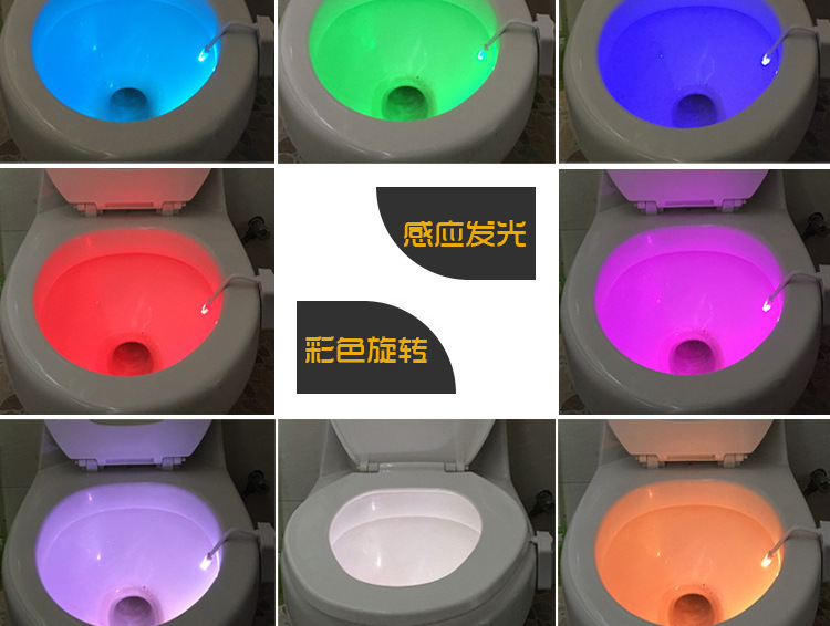 Toilet lights led Multicolor TOILET Night light