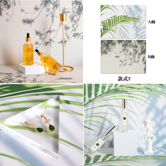 3D three-dimensional double-sided background paper Taobao hot selling photo accessories food photography props geometric background props