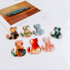 Acrylic jewelry, earrings handmade, pendant