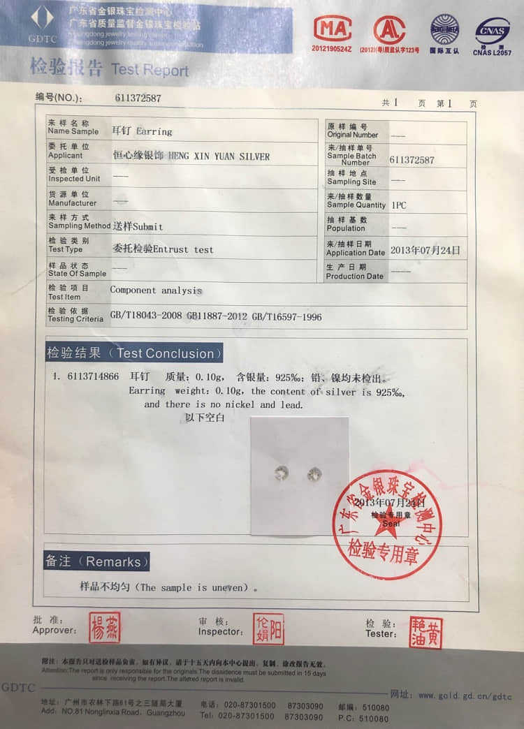 1.5 mm clear crystal nose stud