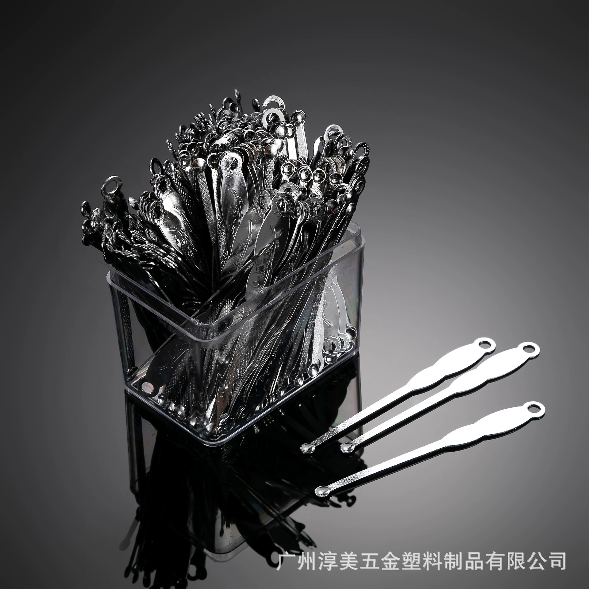 Chunmei 8660 тонкая ушная копание металлическая ложка ушной копания