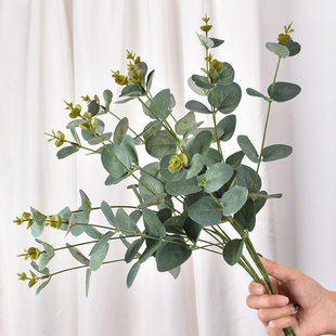 16 fork simulation Money Leaf Money Leaf Plus Silk Print Eugali Simulation Flower Wedding Wedding Flower Paper Paper Leaf Wholesale