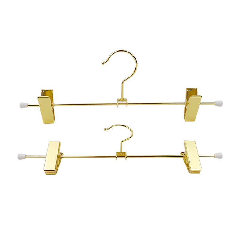 Metal Underwear Rack Clothing Store Women's Underwear Hanging Intimates Bra Rack Children's Clothes Hanger Gold Clip Wholesale