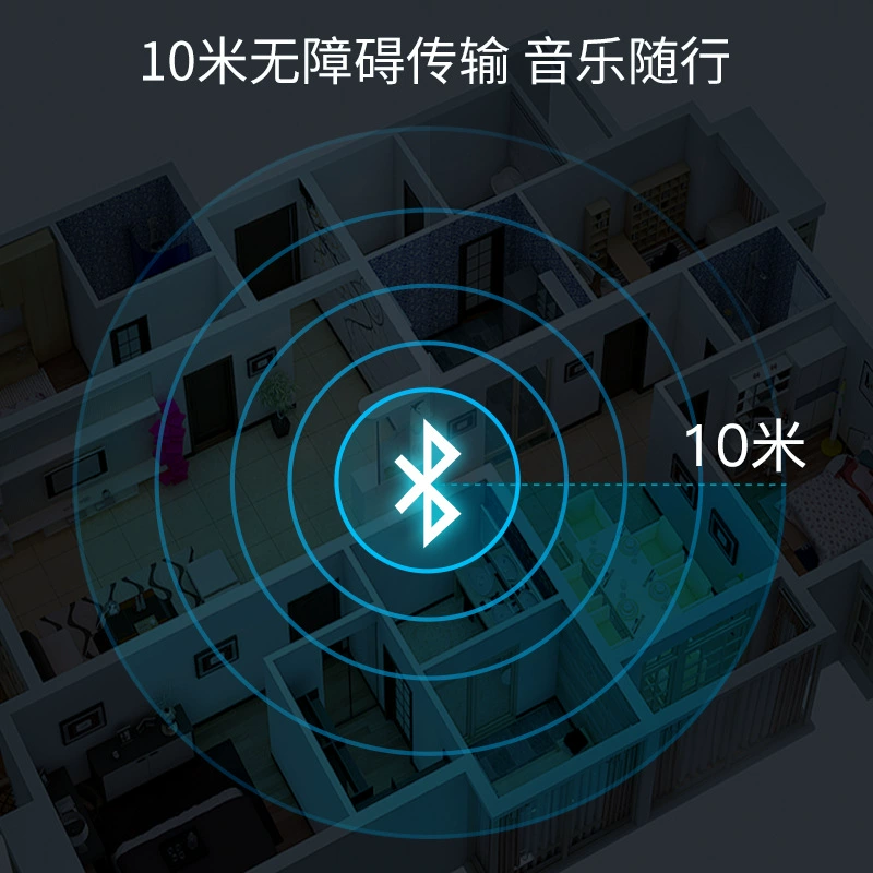 Bluetooth receiving launching two -in -one LCD display Bluetooth 5.0 wireless audio adapter noise reduction HIFI