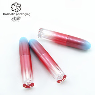 Multicolor Gradient Lip Gloss Tube Lip Glaze Tube Lipstick Tube Printable LOGO Lip Gloss Tube Bottled