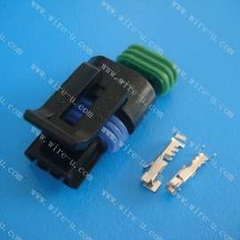 汽车接插件/DJ7039YA-1.5-21/3孔防水连接器/传感气连接器