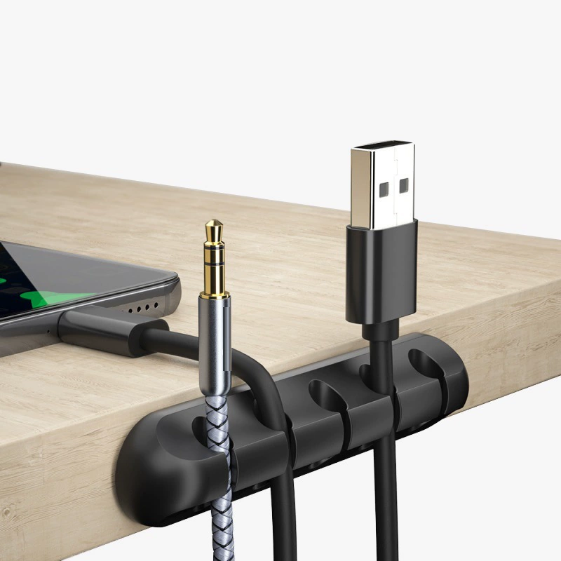 Table charger, storage system, stickers, mobile phone, clips included