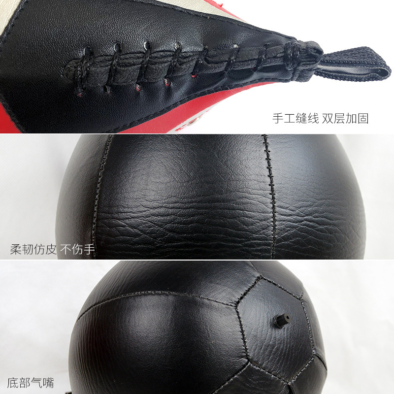 Bola DE VELOCIDAD DE BOXEO colgando bola en forma de pera Bola de reacción familia fitness bolsa de arena gimnasio Bola de cordón Tierra