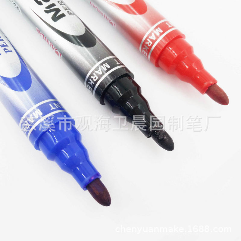 No-Relleno Sarga de gran capacidad marca pluma marca impresión de la pluma logo4 Color opcional grasa sola cabeza marca pluma