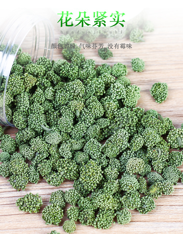 San Qi Flower (Panax notoginseng) — Dried Wenshan Flower Buds for Herbal Tea specifications