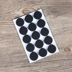 Thick Black EVA Table and Chair Leg Pads, Silent Chair and Stool Floor Protection Pads, Furniture Sofa Scratch-Resistant Pads