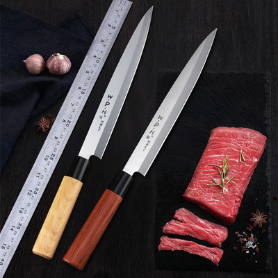 专业鱼生刀三文鱼刀刺身刀柳刃切生鱼片专用日式料理寿司刀批发