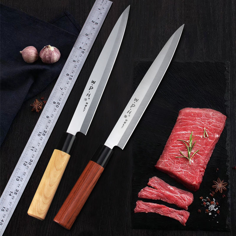 专业鱼生刀三文鱼刀刺身刀柳刃切生鱼片专用日式料理寿司刀批发