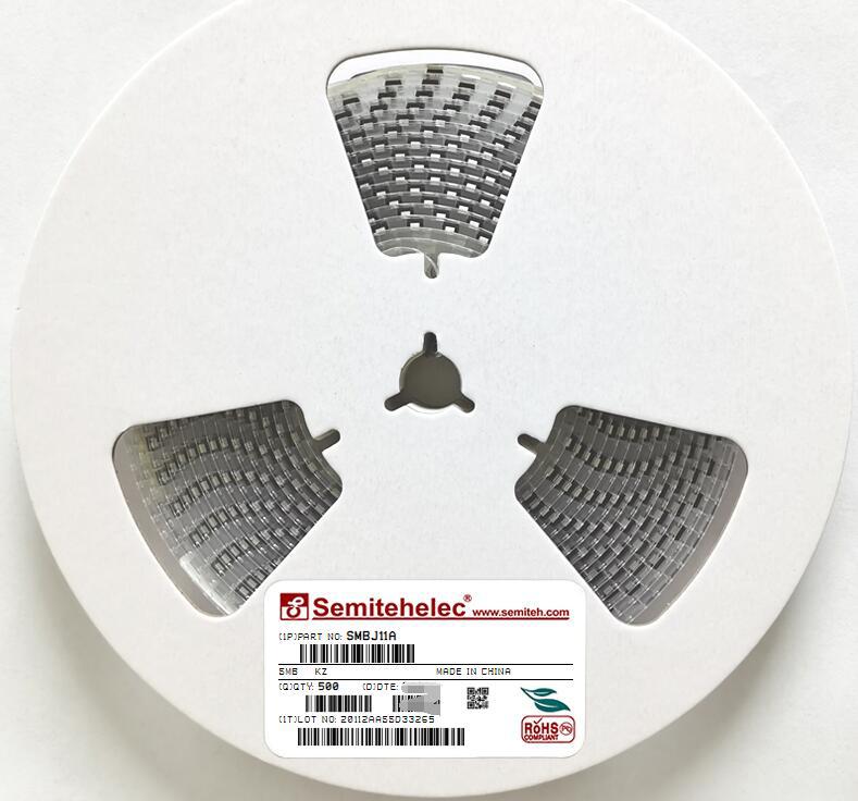 SMBJ11A TVS瞬态抑制二极管 SMB SEMITEH 全新原装正品