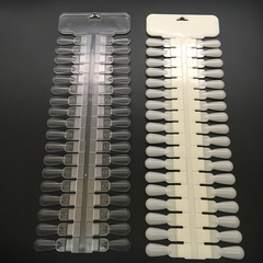 Wholesale Manufacturer New Nail Color Card 36 Colors Single Removable Nail Polish Nail Art Display Board Tool Wholesale