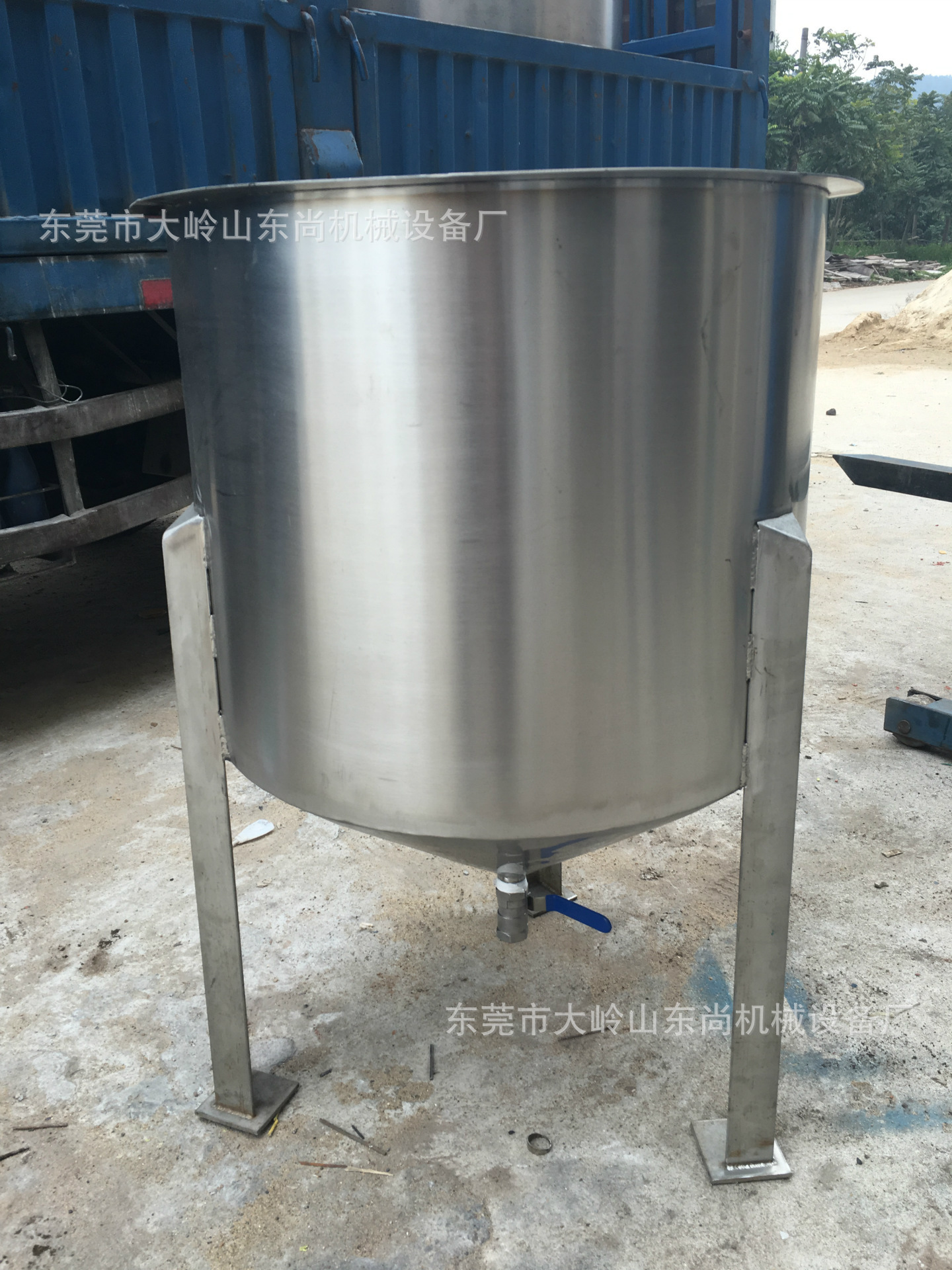 东莞304可移动不锈钢桶 敞口1000升不锈钢桶