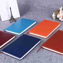 A5软皮硬皮pu商务笔记本套装仿皮文具记事手抄本定制logo创意定制