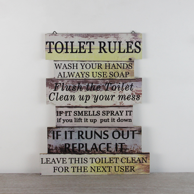 toilet rules