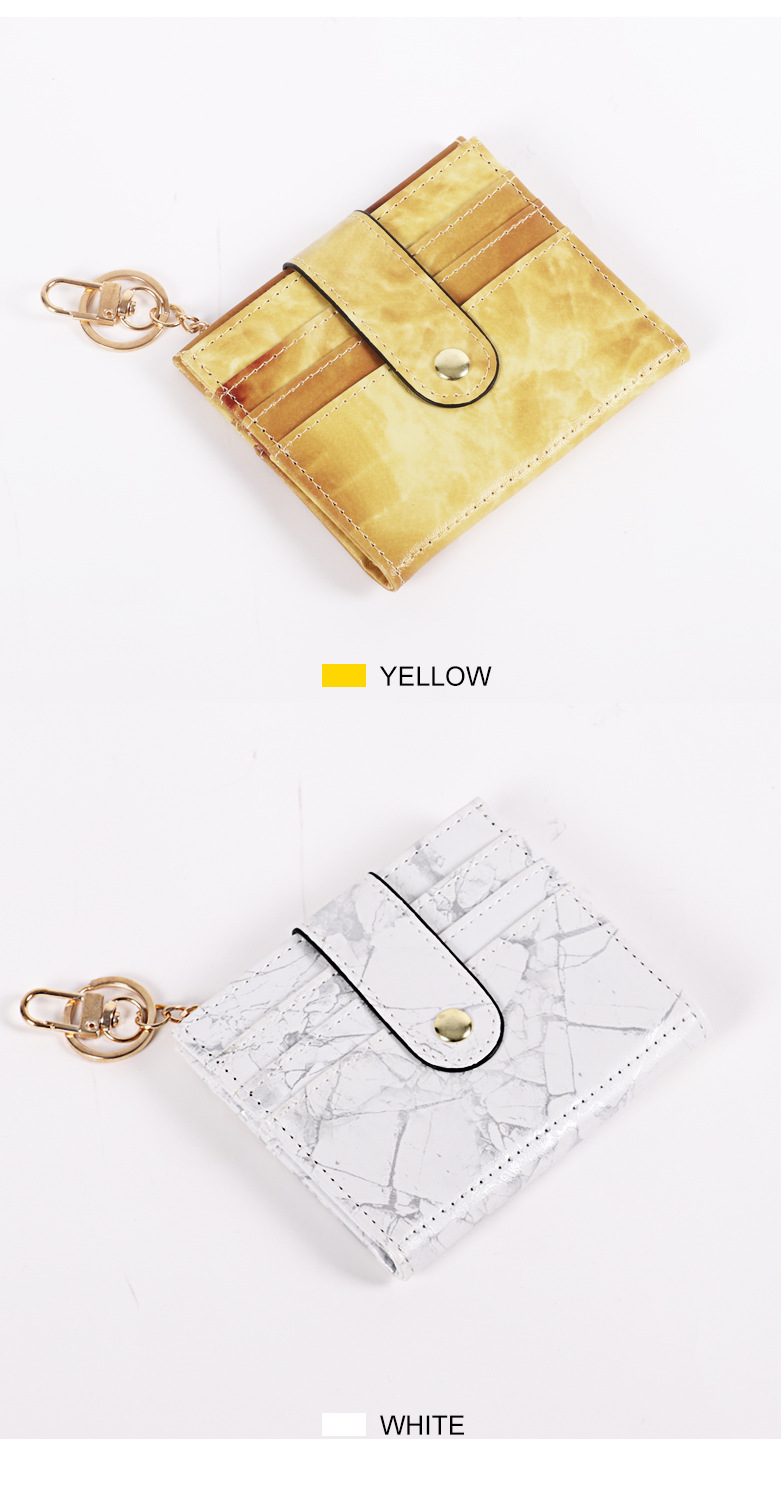 Square Shape Korean Multi-card Holder Fashion Ultra-thin Wallet Card Holders