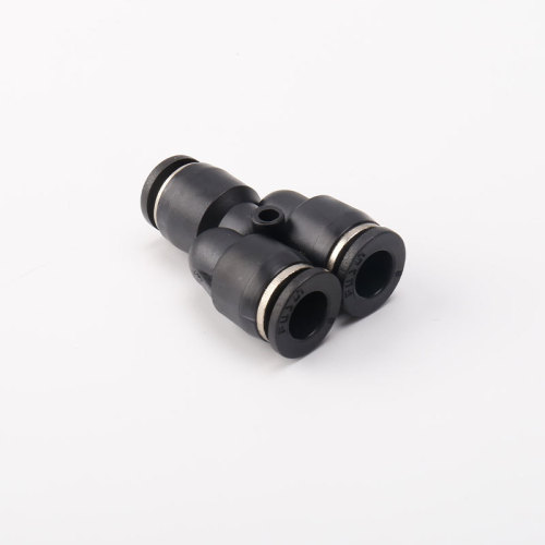 BulkPY Y-type external threaded pneumatic tube fittings, pneumatic connectors pneumatic components plastic elbow quick-connect